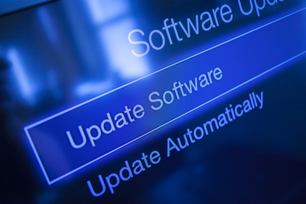 Software Update Screen